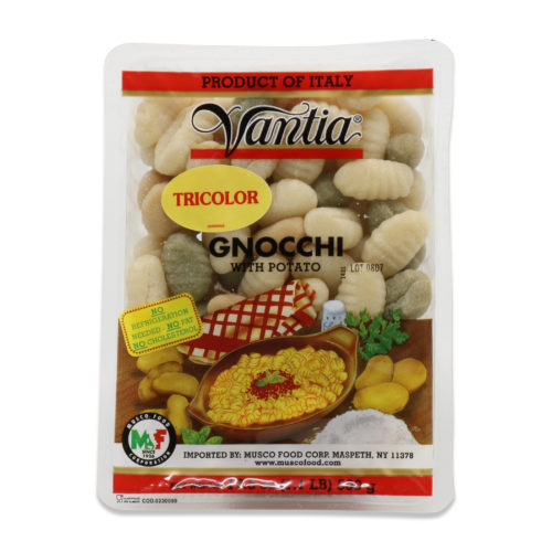 Tricolor Gnocchi