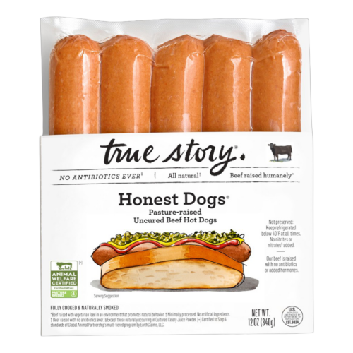 Pasture-Raised Uncured ABF Beef Honest Dogs